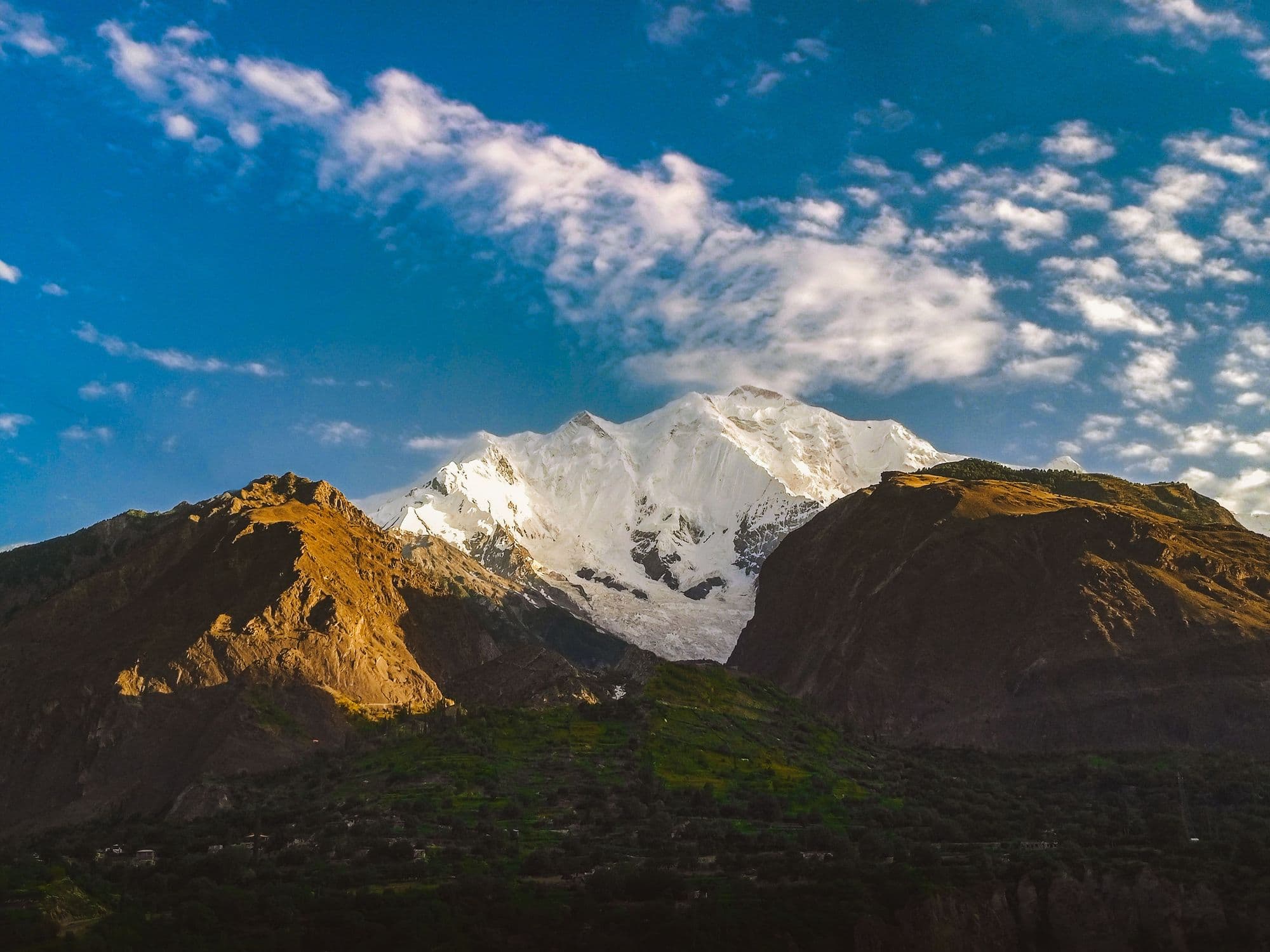 Rakaposhi above the Hunza Valley