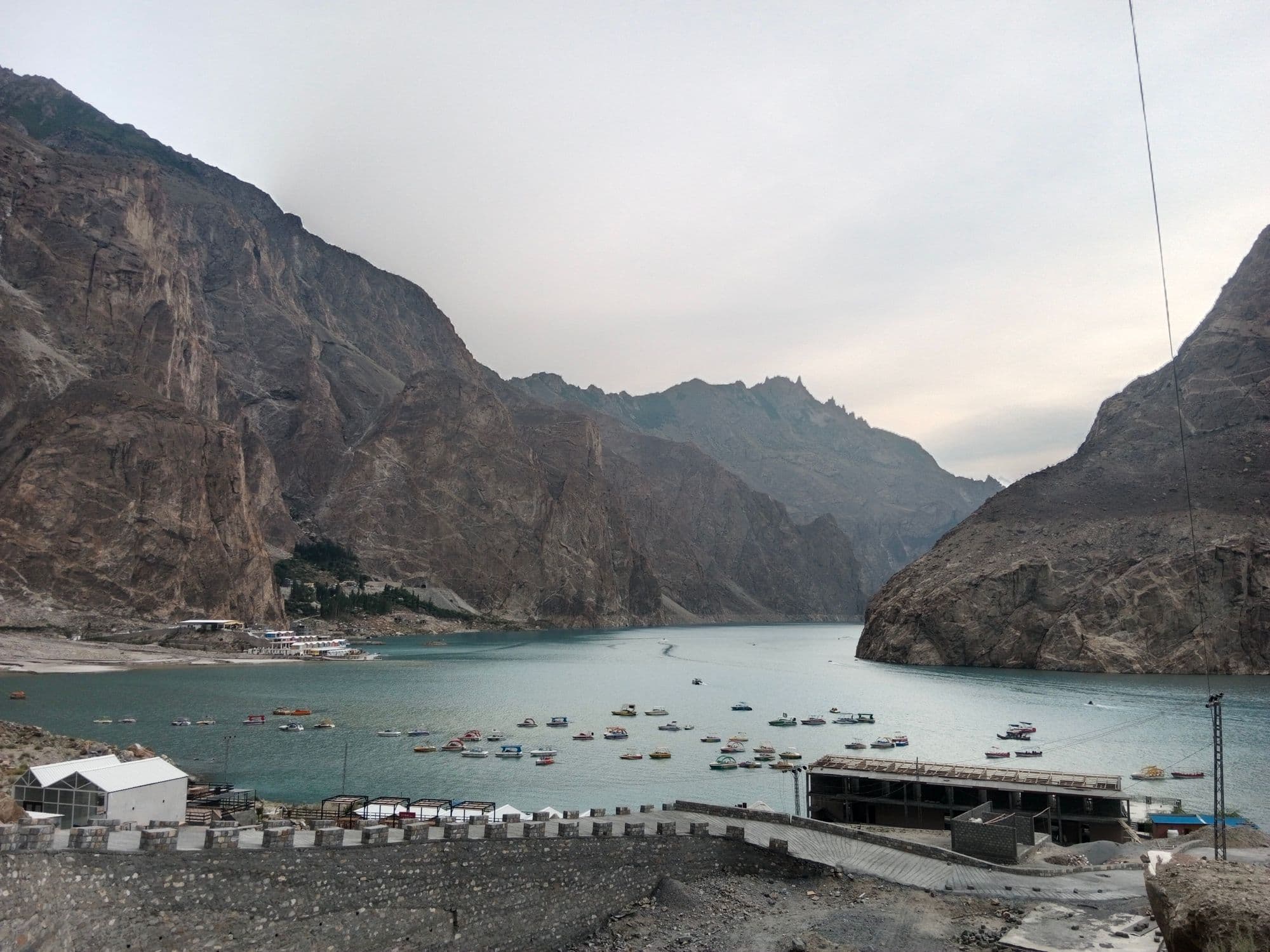 Attabad Lake in the Hunza Valley